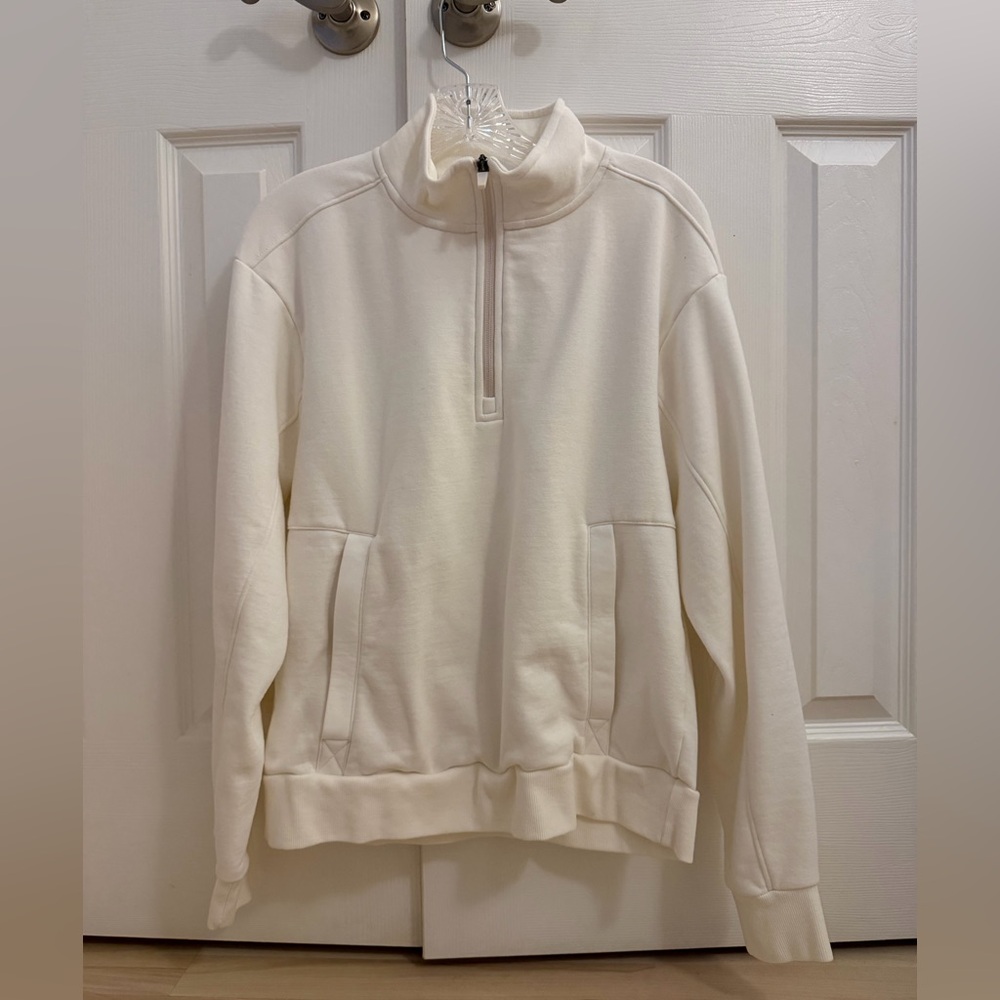Beyond Yoga Last Layer Men's Pullover “Fresh Snow” Color Size XS
